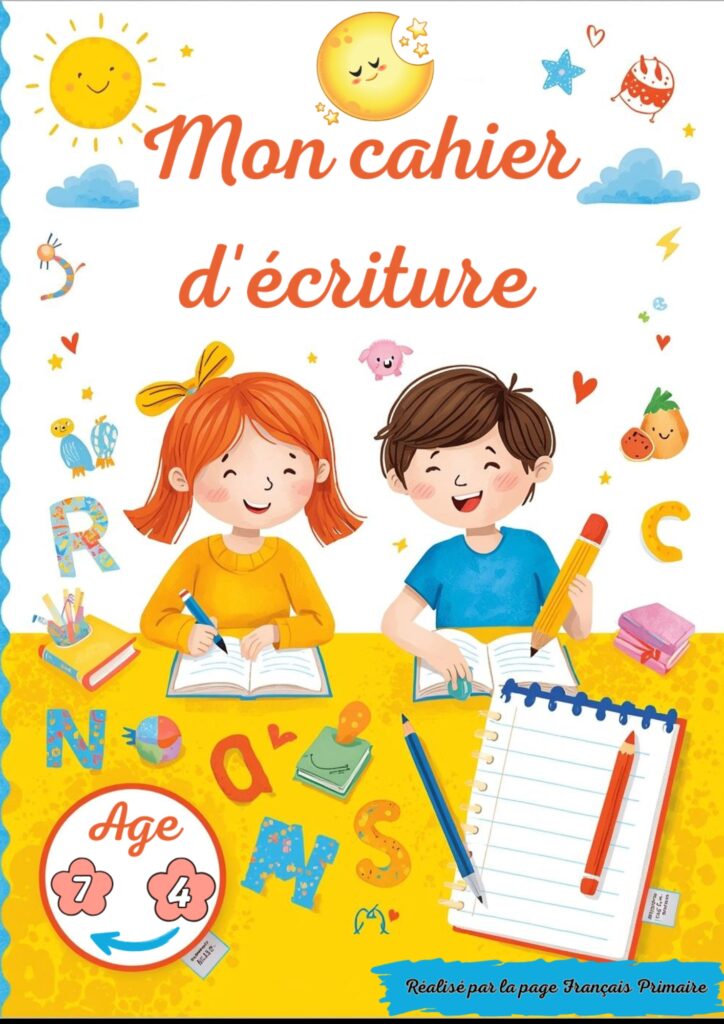 mon cahier d'écriture