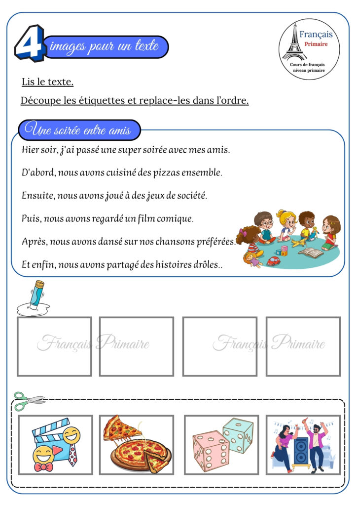 4 images pour un texte