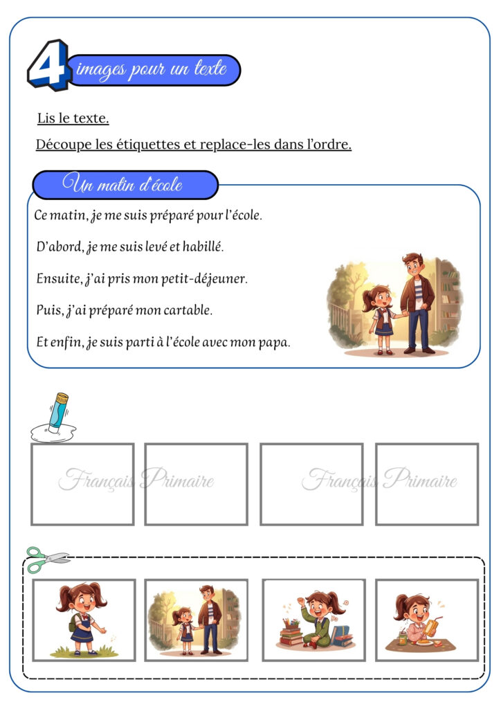 4 images pour un texte