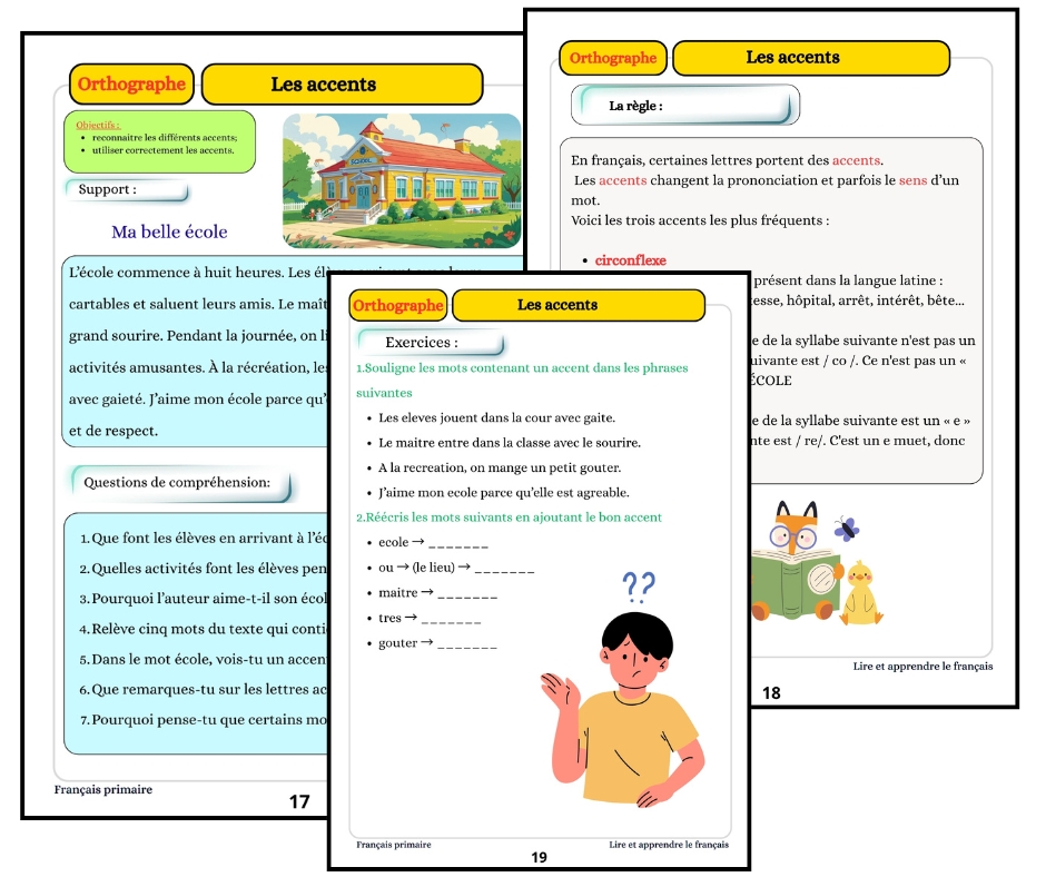 Lire et apprendre le français – Le compagnon idéal des élèves du primaire design sans titre (11)
