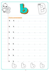 j’écris correctement