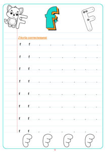 j’écris correctement