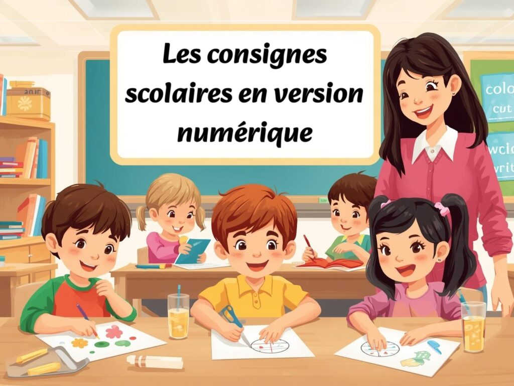 les consignes scolaires en version numérique