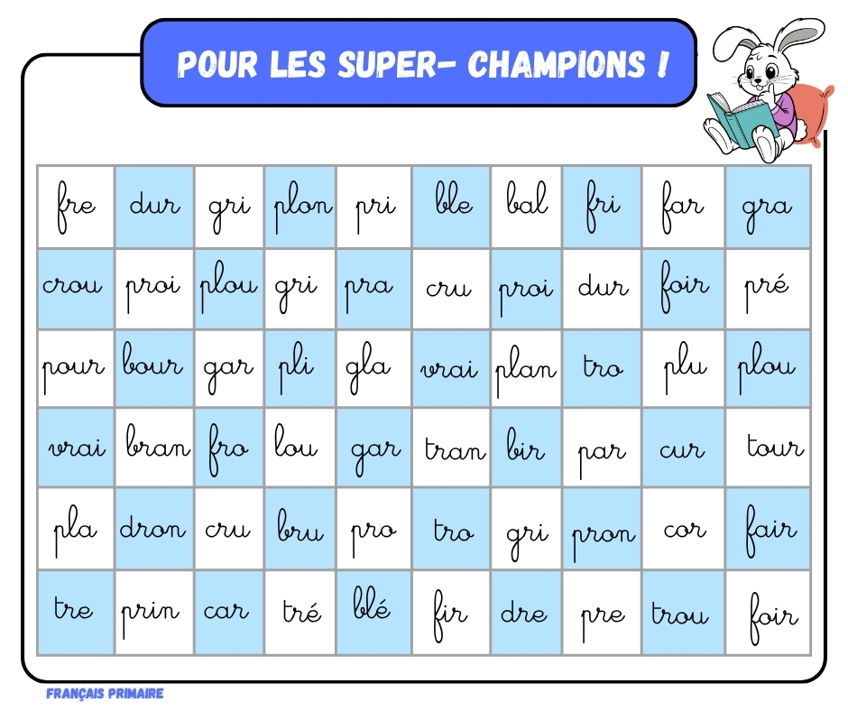 mon cahier de syllabes partie 2