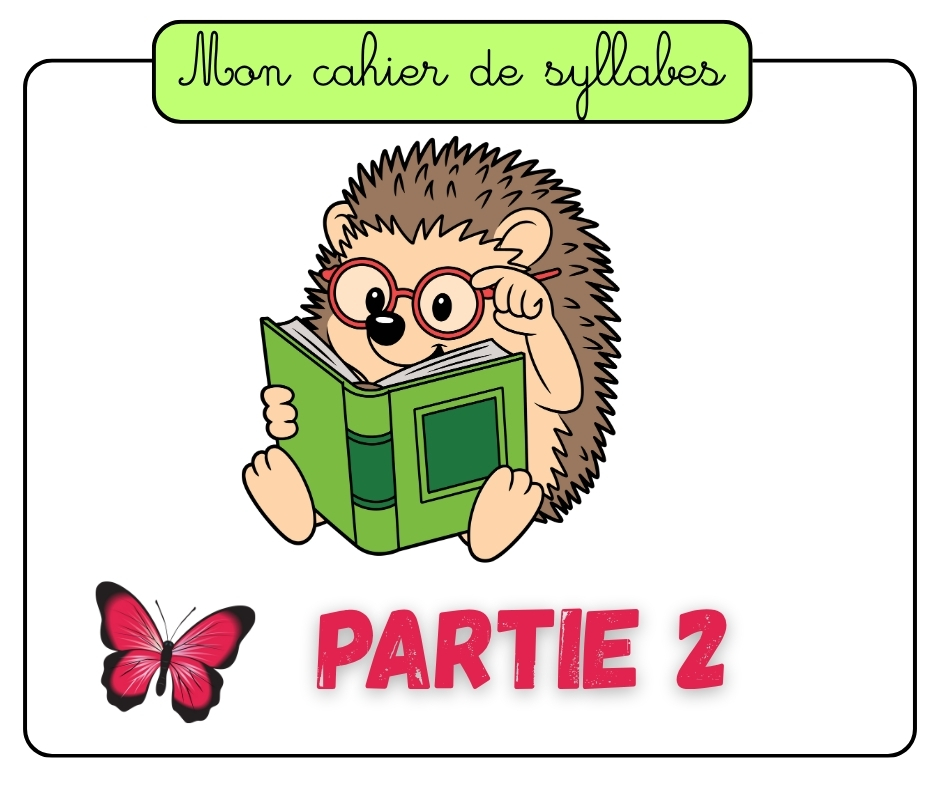 mon cahier de syllabes partie 2