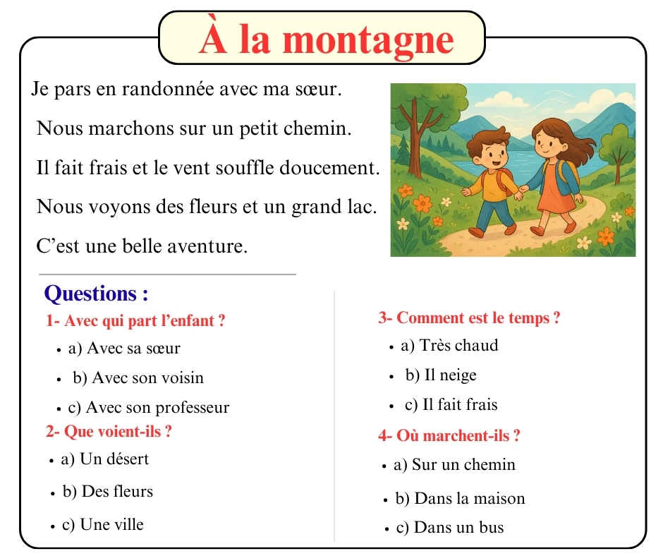 Ressource Numérique de Lecture pour Enfants les animaux apprendre en s’amusant