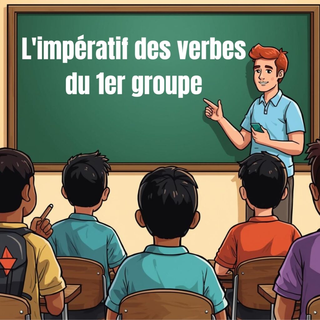 l'impératif des verbes du 1er groupe